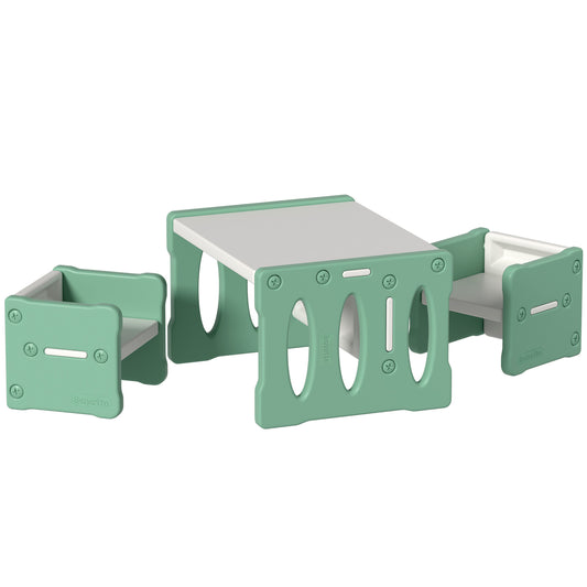 Nubo 3 Piece Kids Table and Chairs Set